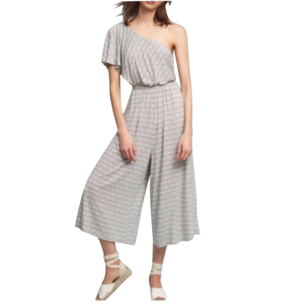 Anthropologie Maeve One Shoulder Jamie Jumpsuit XL - Picture 2 of 8